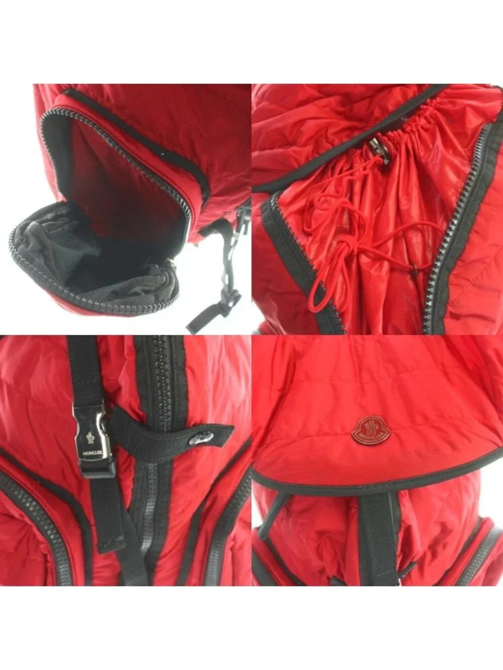 Moncler Craig Green Genius 5 Zaino Backpack Nylon Red